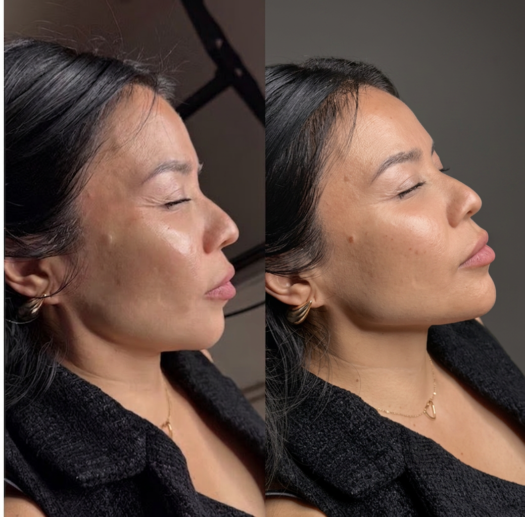 Real result — Non-Surgical Rhinoplasty