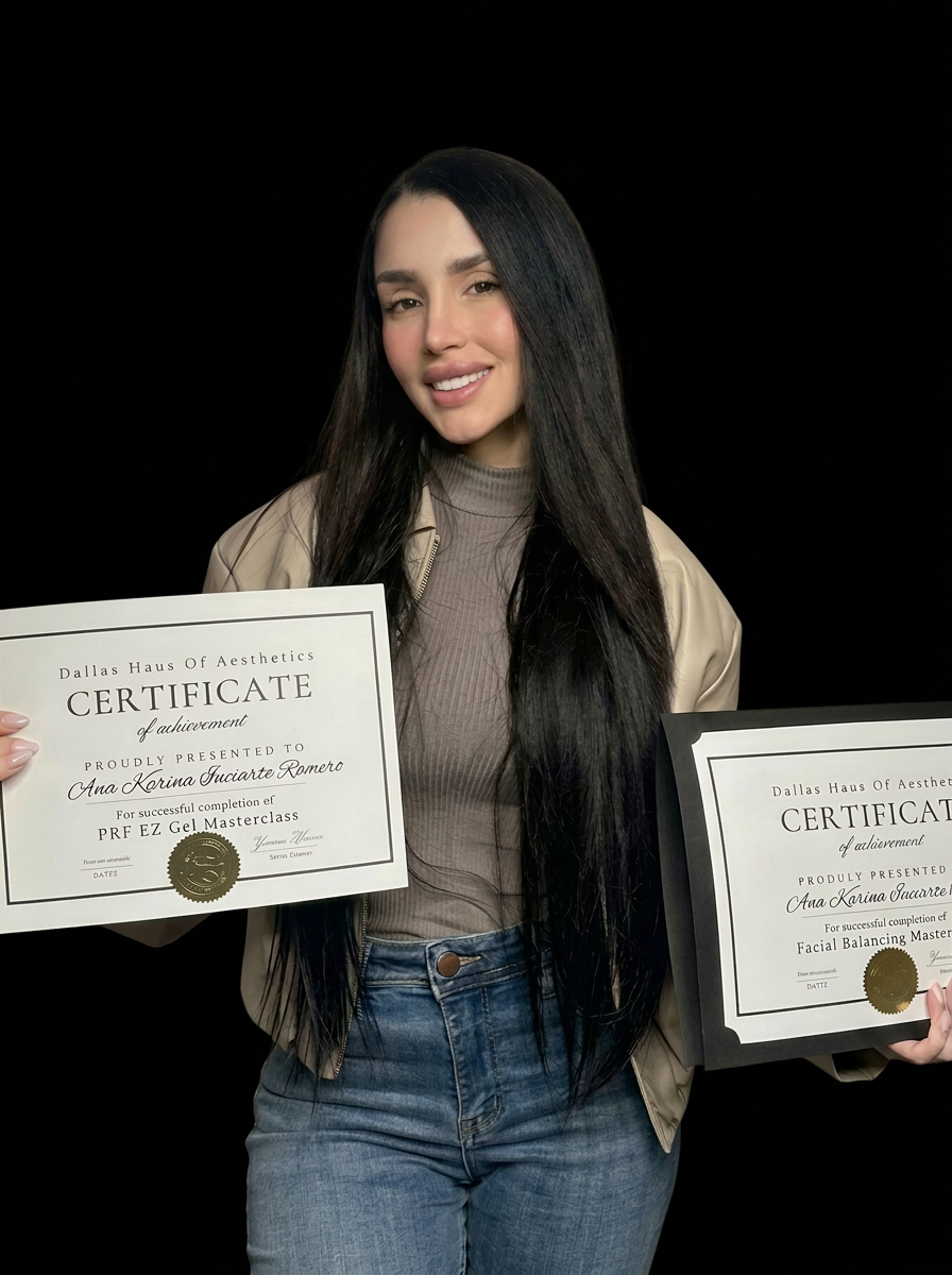 Dallas Haus Of Aesthetics graduate — Facial Balancing & EZ Gel